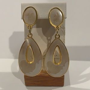 Vintage Gold Tone Berebi Dangling Earrings